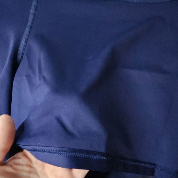 Under Armour Heatgear Women’s Compression Shorts Large Blue - Picture 2 of 3